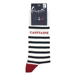 Chaussettes rayées Capitaine