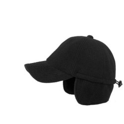 Fleece cap with neck protector